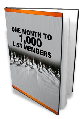 Product picture One Month to 1000 List Members !MRR!